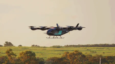Protótipo de eVTOL apresentado como alternativa para mobilidade aérea urbana