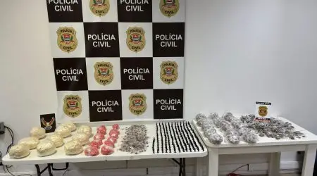 Flagrante de tráfico de drogas em Caçapava