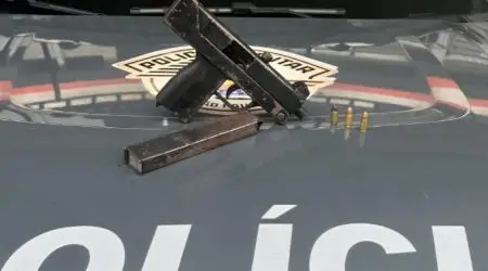 Homem é preso com submetralhadora artesanal pelo Baep na zona leste