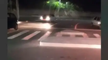 Acidente na Via Norte: Falta de sinalização em obra causa danos materiais a motorista