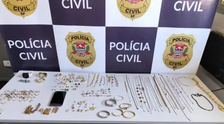 Investigação do 8º DP apura furto de joias em apartamentos do Jardim Aquarius