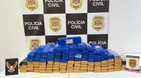 Mais de 90 kg de maconha apreendidos em casa na zona norte