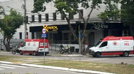 Mal súbito em academia assusta alunos e mobiliza equipes do Samu no Jardim Aquarius