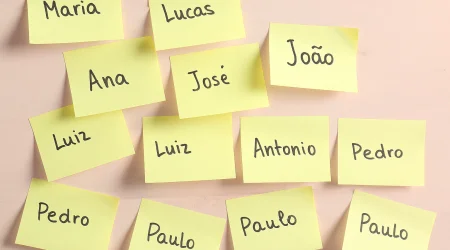 Nomes mais comuns nas cidades do Vale do Paraíba segundo o IBGE