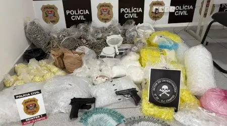 Operação Bagüela prende quatro por tráfico em São José dos Campos