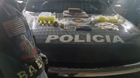 Pai e filho são presos por tráfico de drogas no Frei Galvão