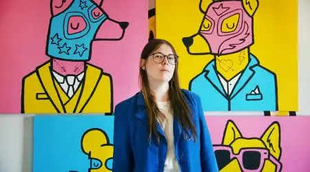 Parque Vicentina Aranha recebe exposição com Personagem Canino em Cartoon