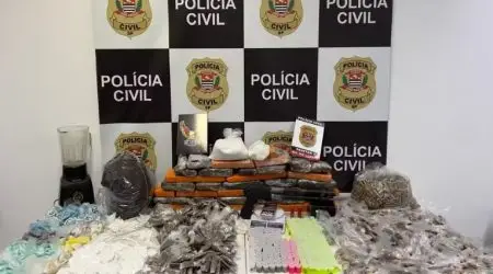 Polícia estoura laboratório de drogas em São José dos Campos