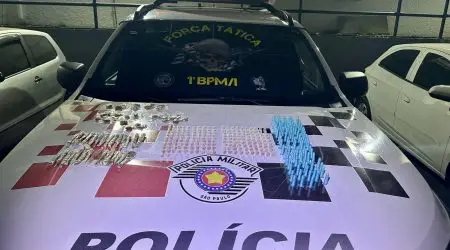 Traficante é preso com crack, cocaína e maconha na Vila Tesouro