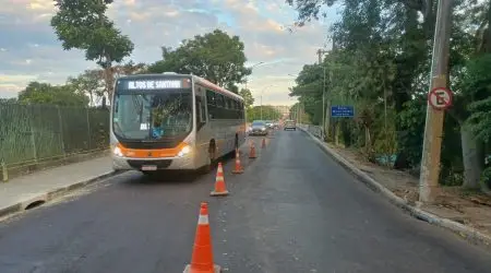 Trânsito liberado na Ponte Minas Gerais, na zona norte