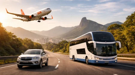 Viagem de São José - Rio quanto custa ir de avião, ônibus e carro
