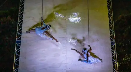 Espetáculo de Dança Vertical agita Parque Vicentina Aranha neste final de semana