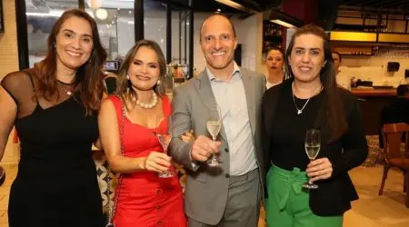 Leticia Maciel, Adeli Cesario, Marcelo de Moraes e Morgana Pires