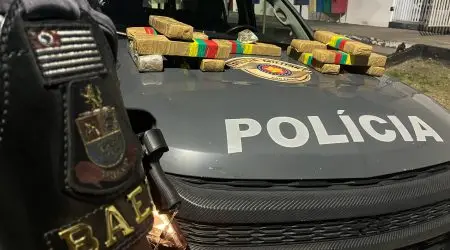 Traficante é preso com 12,6kg de maconha em Caçapava