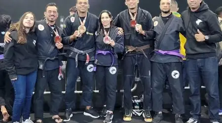 Atletas de São José dos Campos conquistam 6 medalhas no Sul-Americano de Jiu-Jitsu