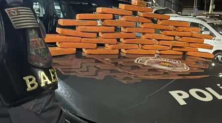 BAEP prende três homens com 18,6 kg de maconha em São José dos Campos