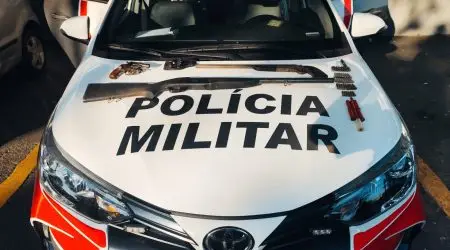 Polícia apreende 3 armamentos ilegais na zona sul de São José dos Campos