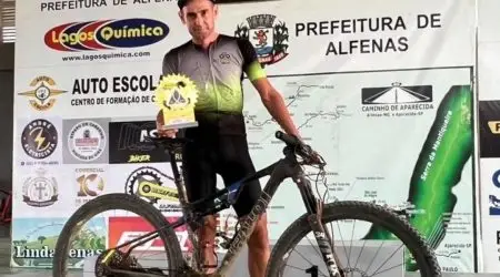 Por influência de amigos, atleta de Lorena é destaque no ciclismo amador mundial