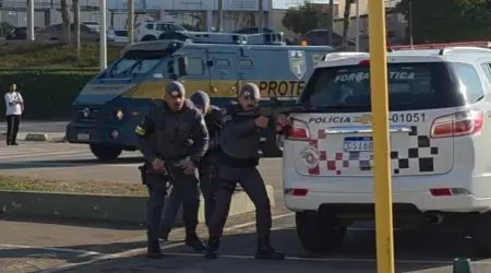 Simulado de ocorrência testa pronta reposta de PMs em São José dos Campos