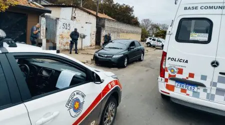 Adolescentes são apreendidos no Campo dos Alemães com veículo furtado