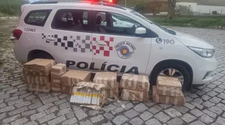 Em Queluz, PM prende mais de 250 kg de drogas