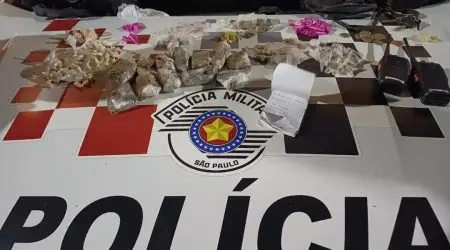 Dupla é presa por tráfico de drogas em Cachoeira Paulista
