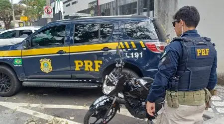 Homem foi preso em flagrante após mulher denunciar cárcere privado durante abordagem da PRF