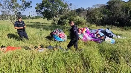 Balão apreendido e suspeitos detidos durante patrulhamento no Vista Verde, em São José