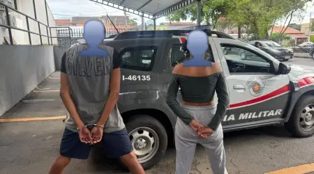 Casal, de 18 e 16 anos, é detido por tráfico de drogas na zona leste de São José dos Campos