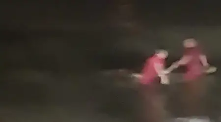 Encontro de cadáver mobiliza bombeiros no rio Perequê-Açu, em Ubatuba