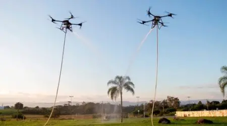 Drone criado para combater incêndios é produzido em São José dos Campos