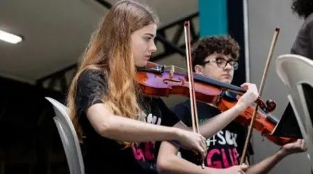 GURI oferece mais de 1.560 vagas gratuitas de música em diversas cidades da RM Vale