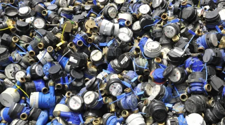 São José dos Campos recebe hidrômetros da Sabesp para reciclagem