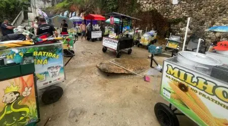 Operação em Ubatuba apreende 50 carrinhos de milho