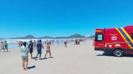 Turista morre afogado na Praia Grande em Ubatuba