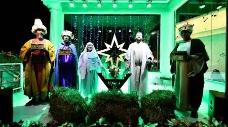 Programação natalina transforma a Cidade do Romeiro, em Aparecida, em cenário mágico