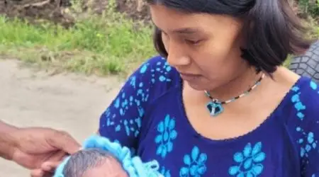 Resgate em aldeia indígena salva mãe e bebê após enchente em São Sebastião