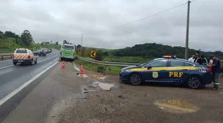 Acidente na Via Dutra deixa vítima em estado grave em Jacareí