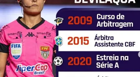Árbitra Fifa, Fabrini Bevilaqua ministra curso gratuito em São José dos Campos
