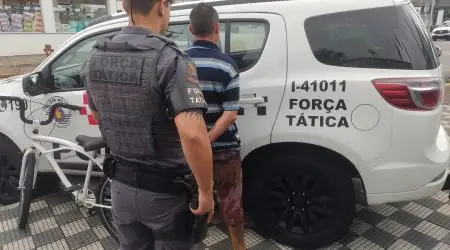 Ladrão é preso em flagrante ao furtar casa em Jacareí!