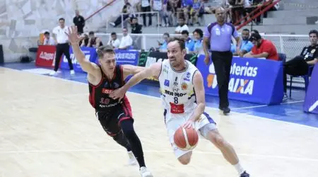 São José Basket perde para Franca no NBB por 93 a 91 após liderar boa parte do jogo no ginásio Linneu de Moura; time segue em nono na tabela