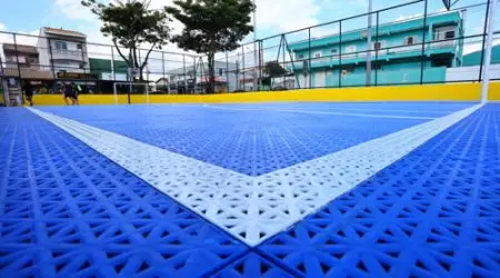 São José dos Campos inaugura no sábado primeira quadra pública com piso esportivo de alta tecnologia