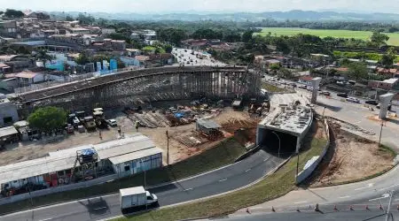 Liberada passagem inferior da avenida Sebastião Gualberto, em São José dos Campos