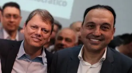 Tarcísio confirma Felicio como vice e define chapa com Derrite ao Senado
