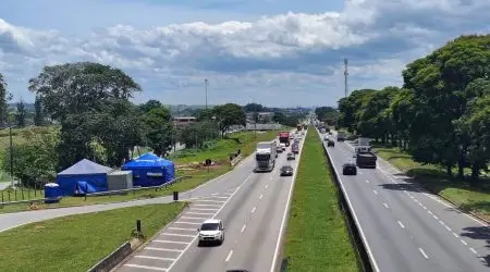 Via Dutra terá interdição total para lançamento de viga!